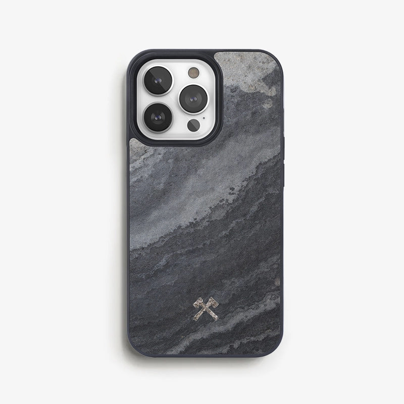 Iphone 13 Pro Max Stone Cell Phone Case Grey