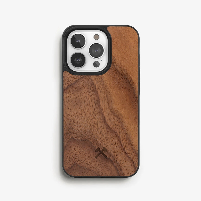 Iphone 14 Pro Max wood MagSafe phone case