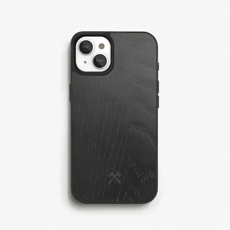 iphone 15 wood MagSafe phone case