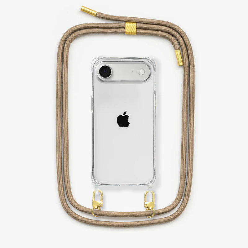 iPhone 17 Air Crossbody Case Transparent