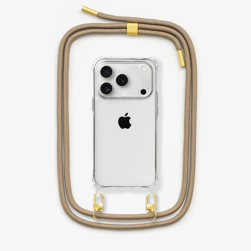 iPhone 17 Pro Crossbody Case Transparent