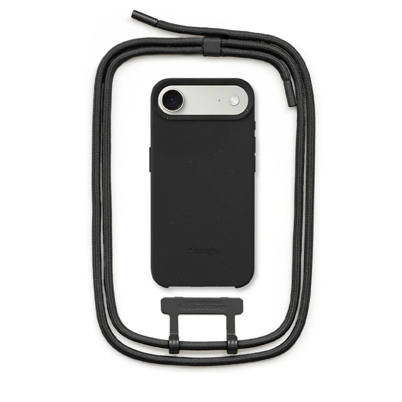 iPhone 17 Air Crossbody Case Black