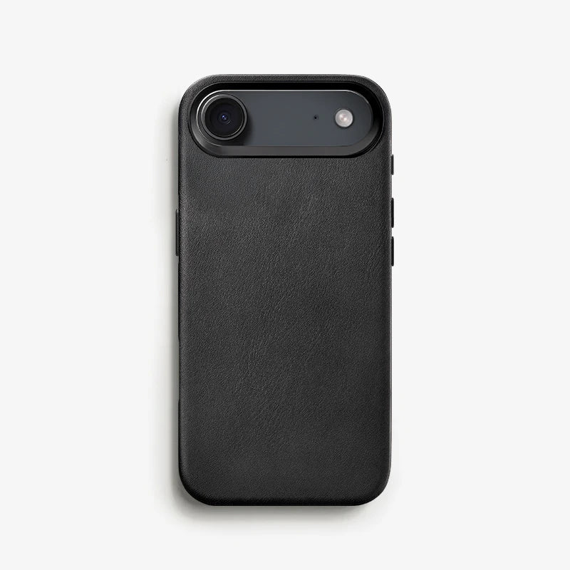 Vegan Leather Case iPhone 17 Air Black