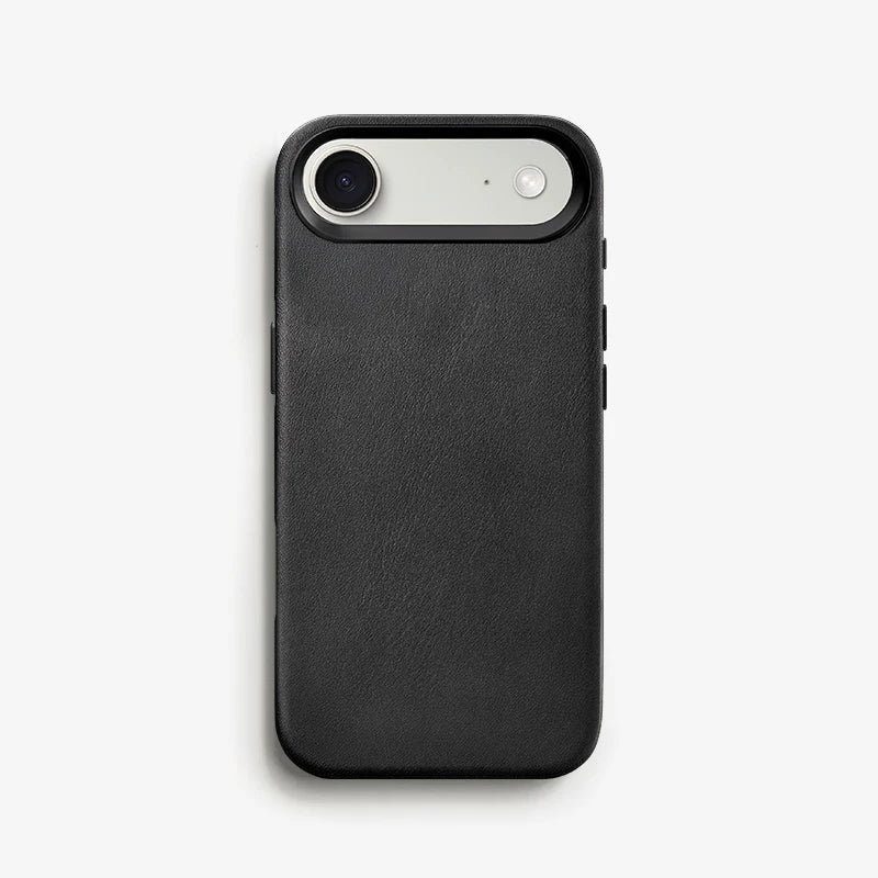 Vegan Leather Case iPhone 17 Air Black
