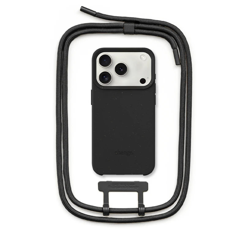 iPhone 17 Pro Crossbody Case Black