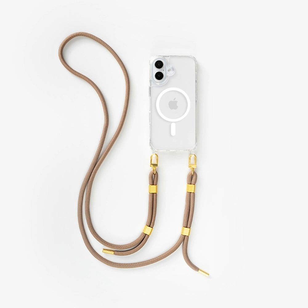 iPhone 17 Crossbody Case Transparent MagSafe