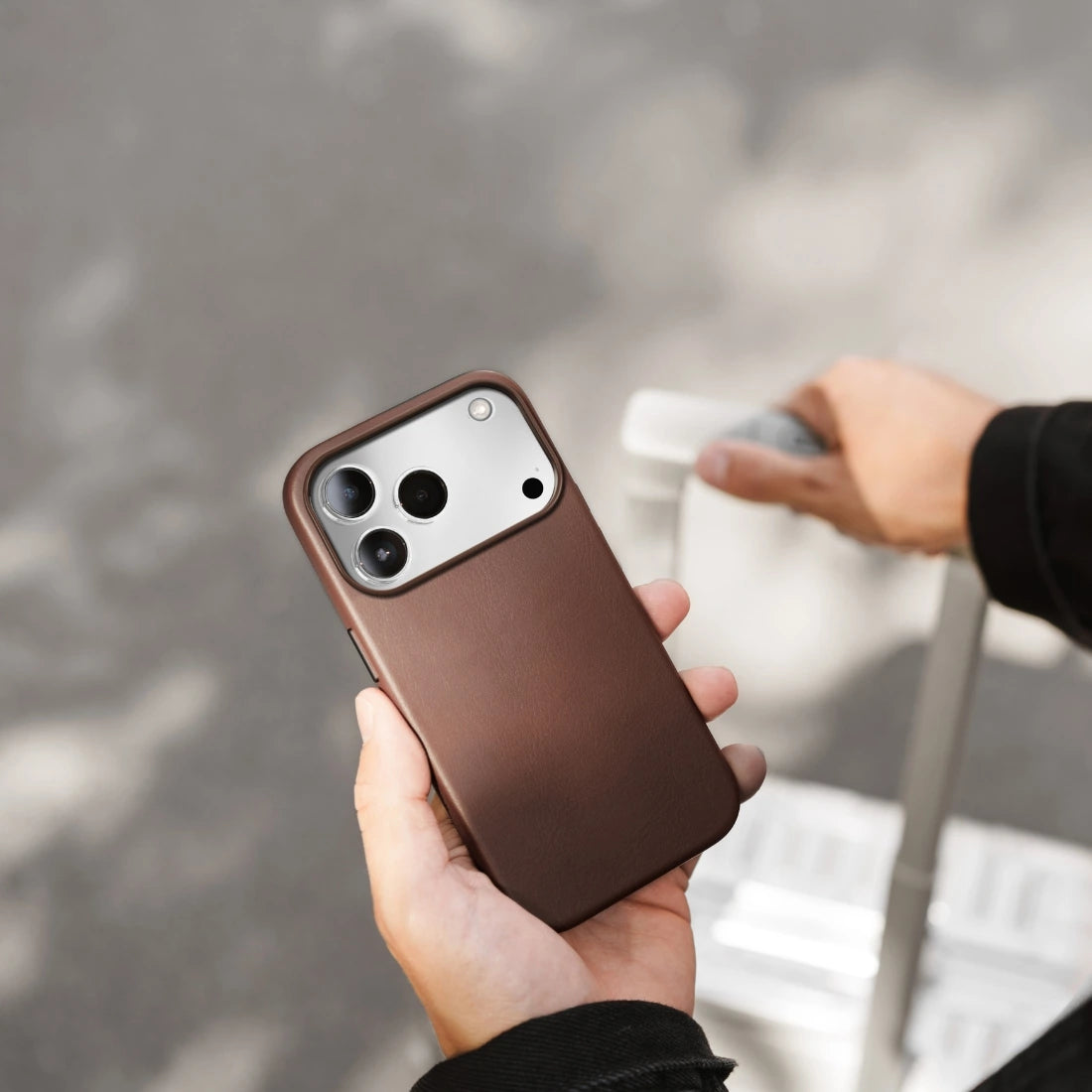 iPhone 17 Pro Case Leather Vegan