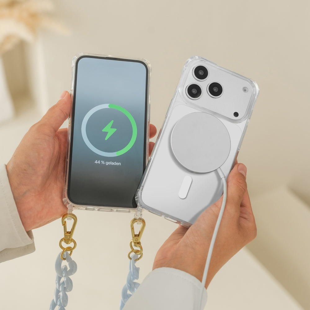 iPhone 17 Pro Crossbody Case Transparent MagSafe