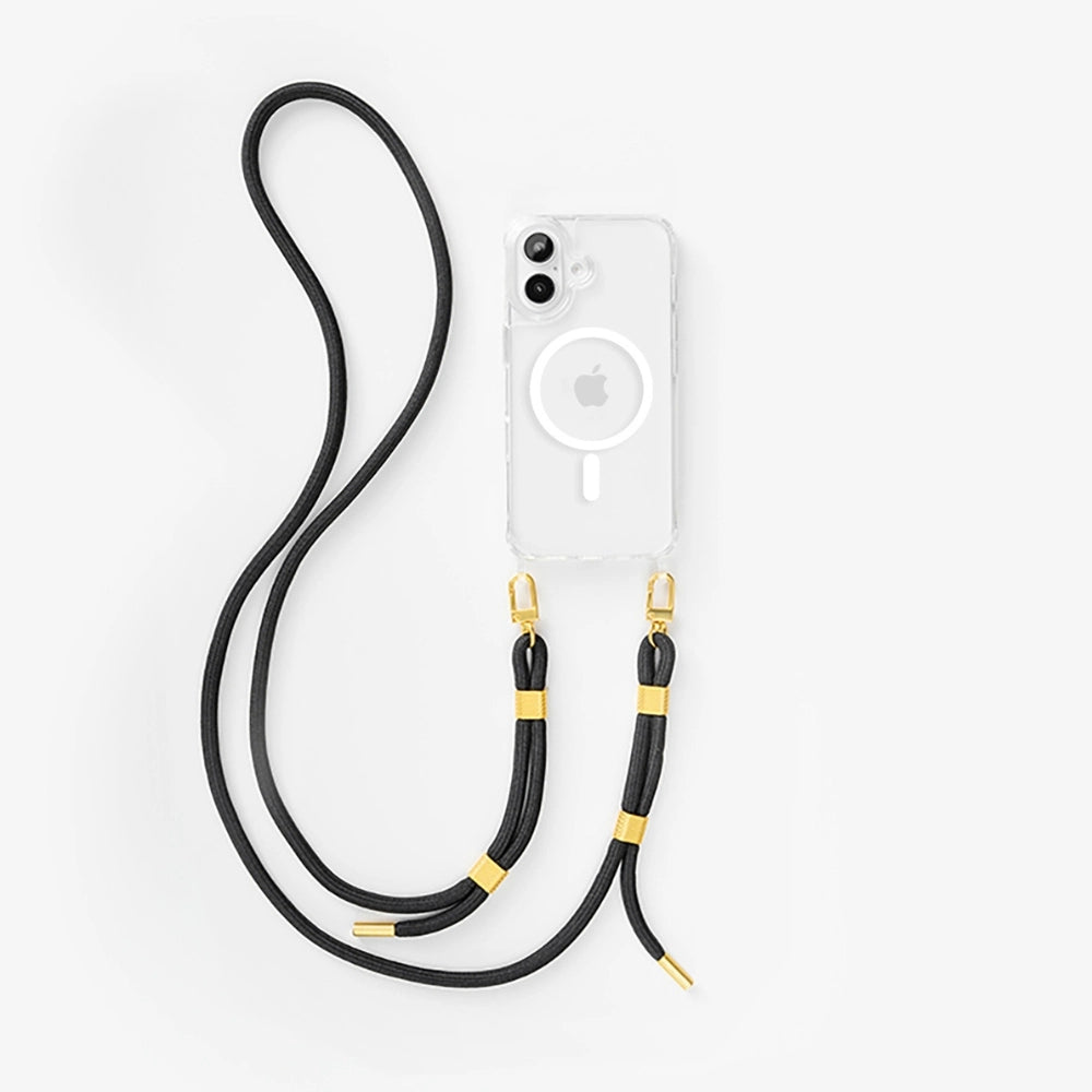 iPhone 17 Crossbody Case Transparent MagSafe