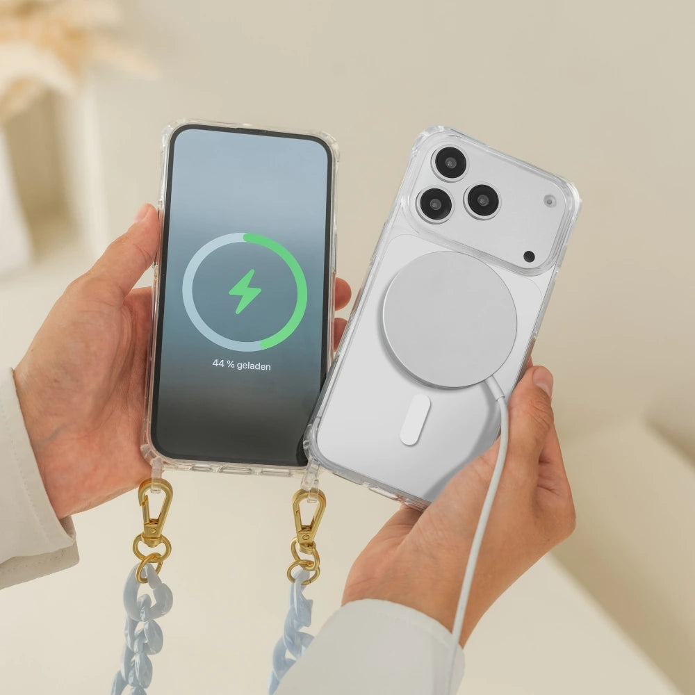 iPhone 17 Pro Max Crossbody Case Transparent MagSafe