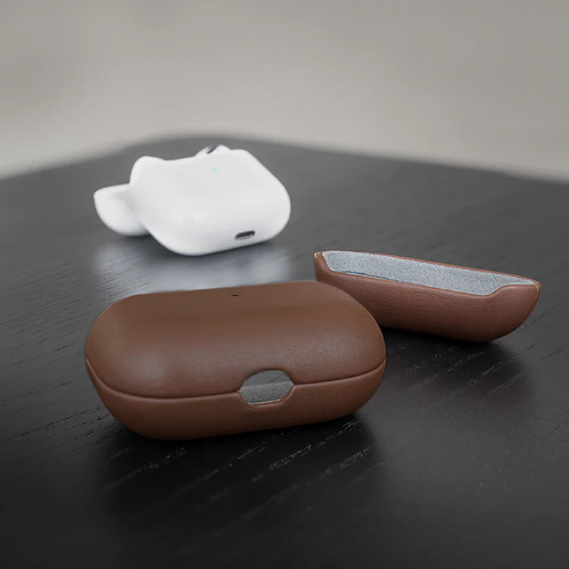 AirPods 3 Case Leather Brown Vegan