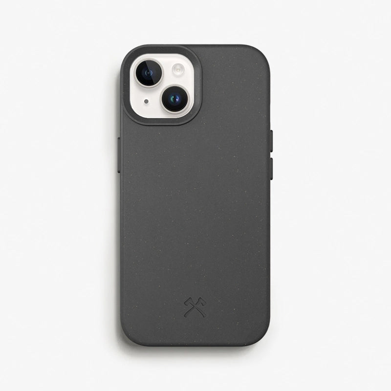 Iphone 15 sustainable organic phone case black