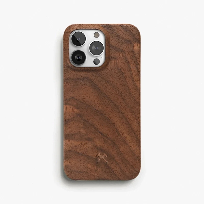 iPhone thin wooden case