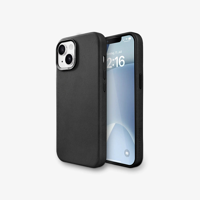 iPhone 15 Plus Case Leather Vegan