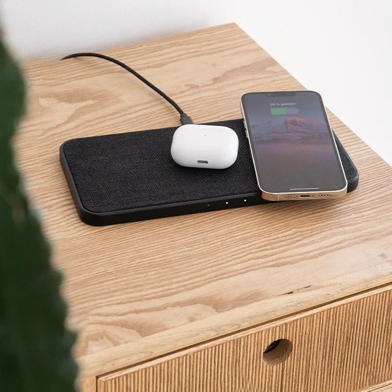 Wood inductive charging station