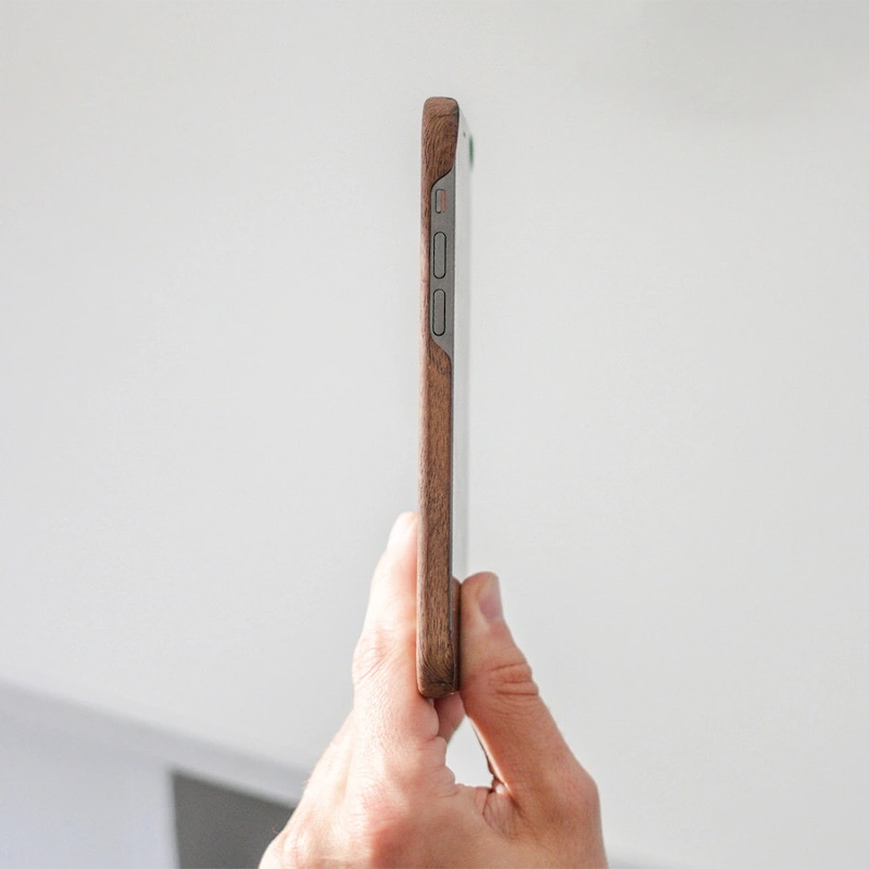 Ultra thin iPhone 12/ 12 Pro Slim Case made of wood