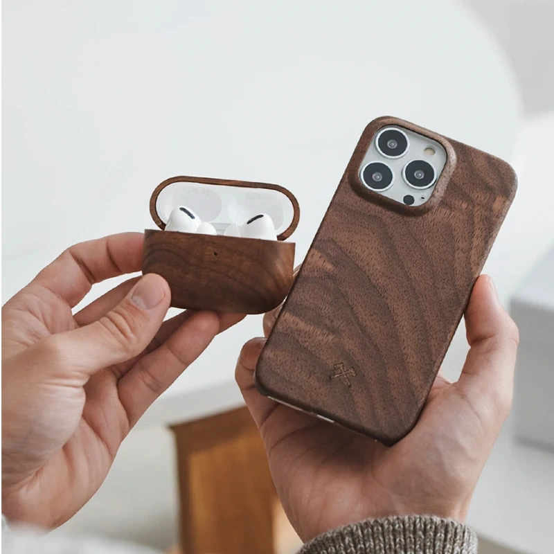 Iphone 14 Plus wood phone case thin